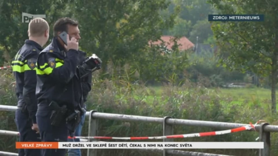 15. 10. 2019 VELKÉ ZPRÁVY: MUŽ DRŽEL VE SKLEPĚ ŠEST DĚTÍ, ČEKAL S NIMI NA KONEC SVĚTA